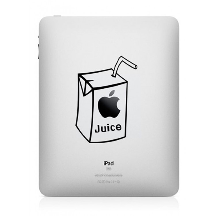 Apple Juice (2) iPad Aufkleber iPad Aufkleber